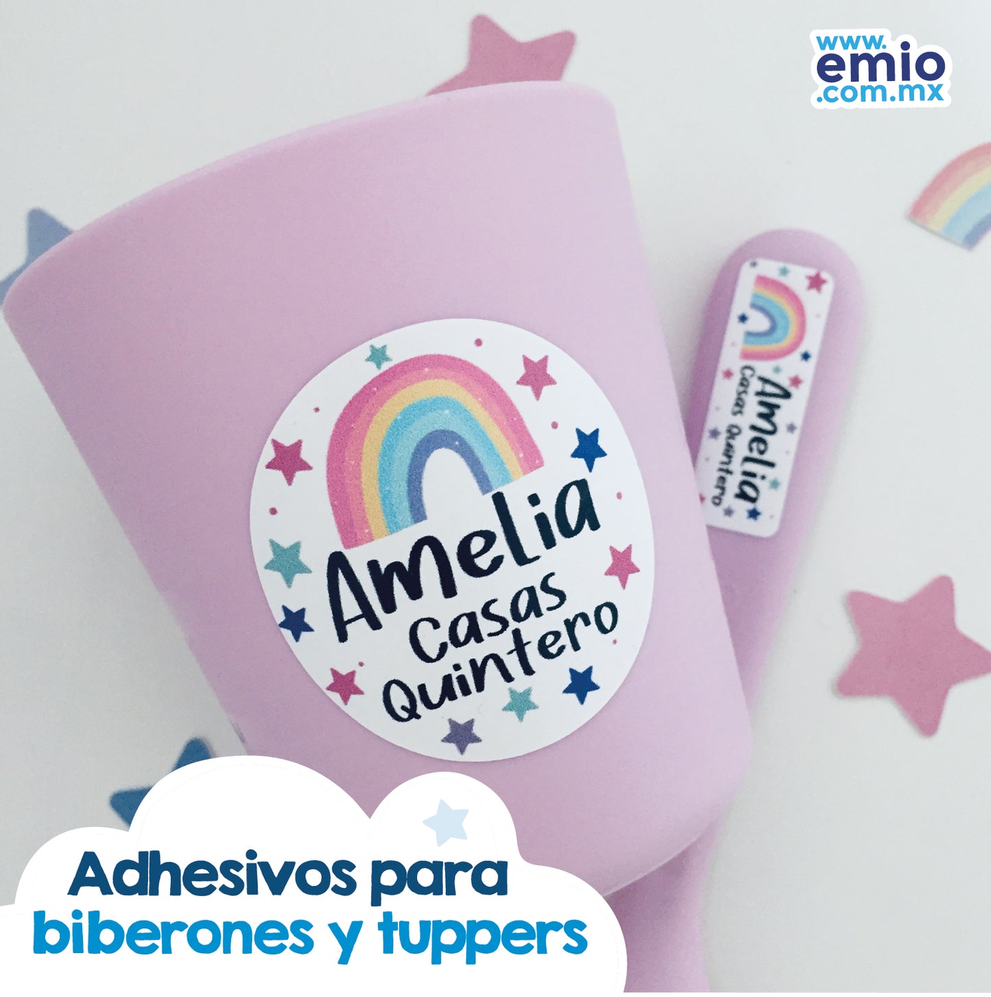 Adhesivos para tuppers
