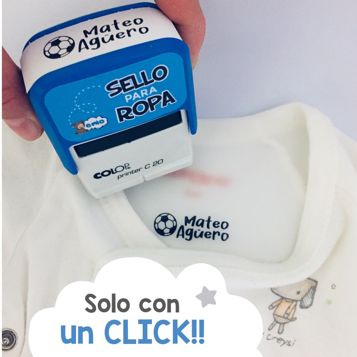 Sello para ropa